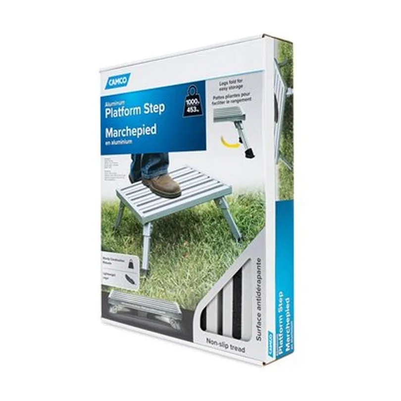 Step Stool, Aluminum Platform